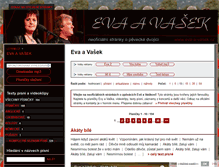 Tablet Screenshot of eva-a-vasek.cz